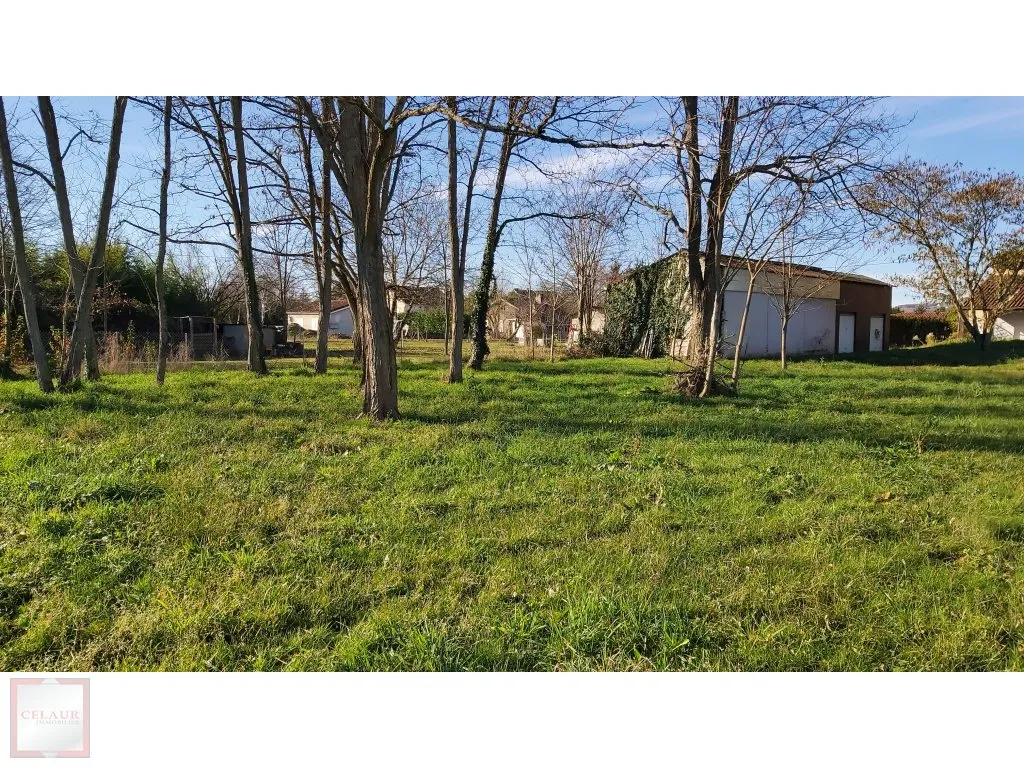 TERRAIN A BATIR AVEC HANGAR