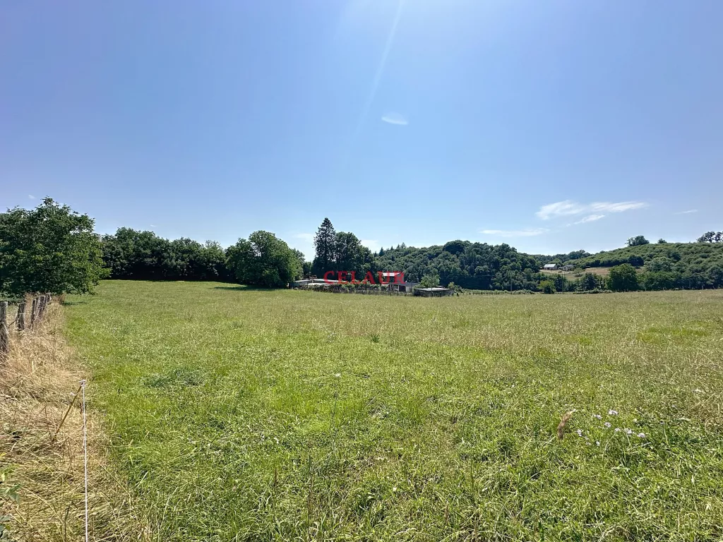 Terrain d&rsquo;1 hectare - bourg de Chameyrat