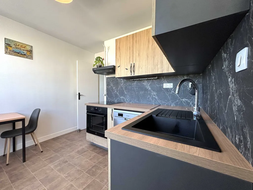 Appartement traversant avec loggia